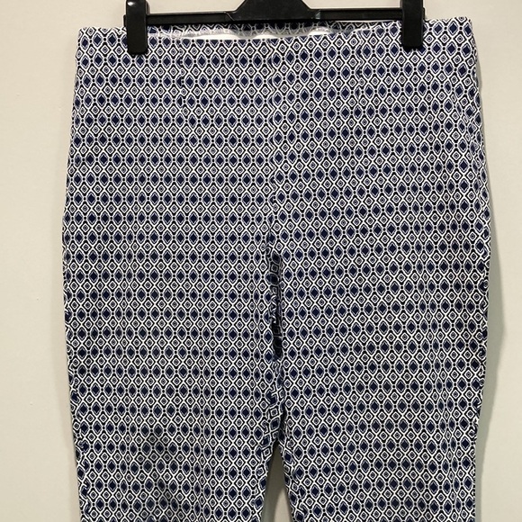 SO Slimming Brigitte Diamond-Print Slim Crops XL 3 - Picture 5 of 10